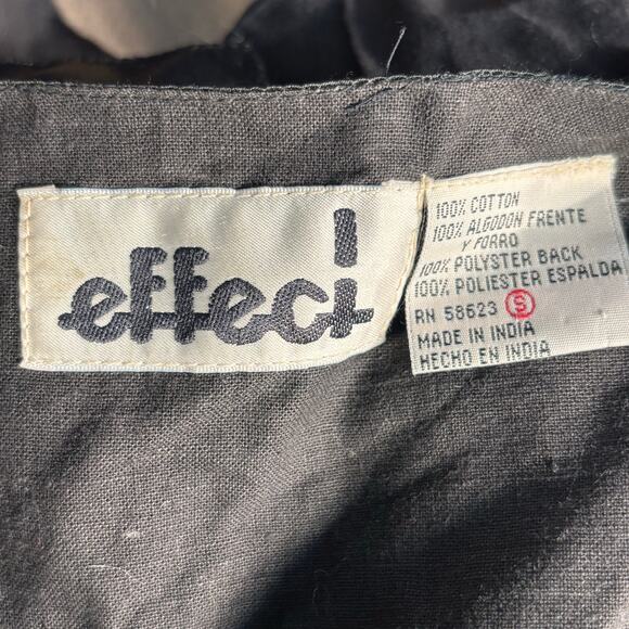 Vintage Effeci Beaded Sequin Checkered Vest Metallic Gold Silver Black Small - Picture 8 of 10